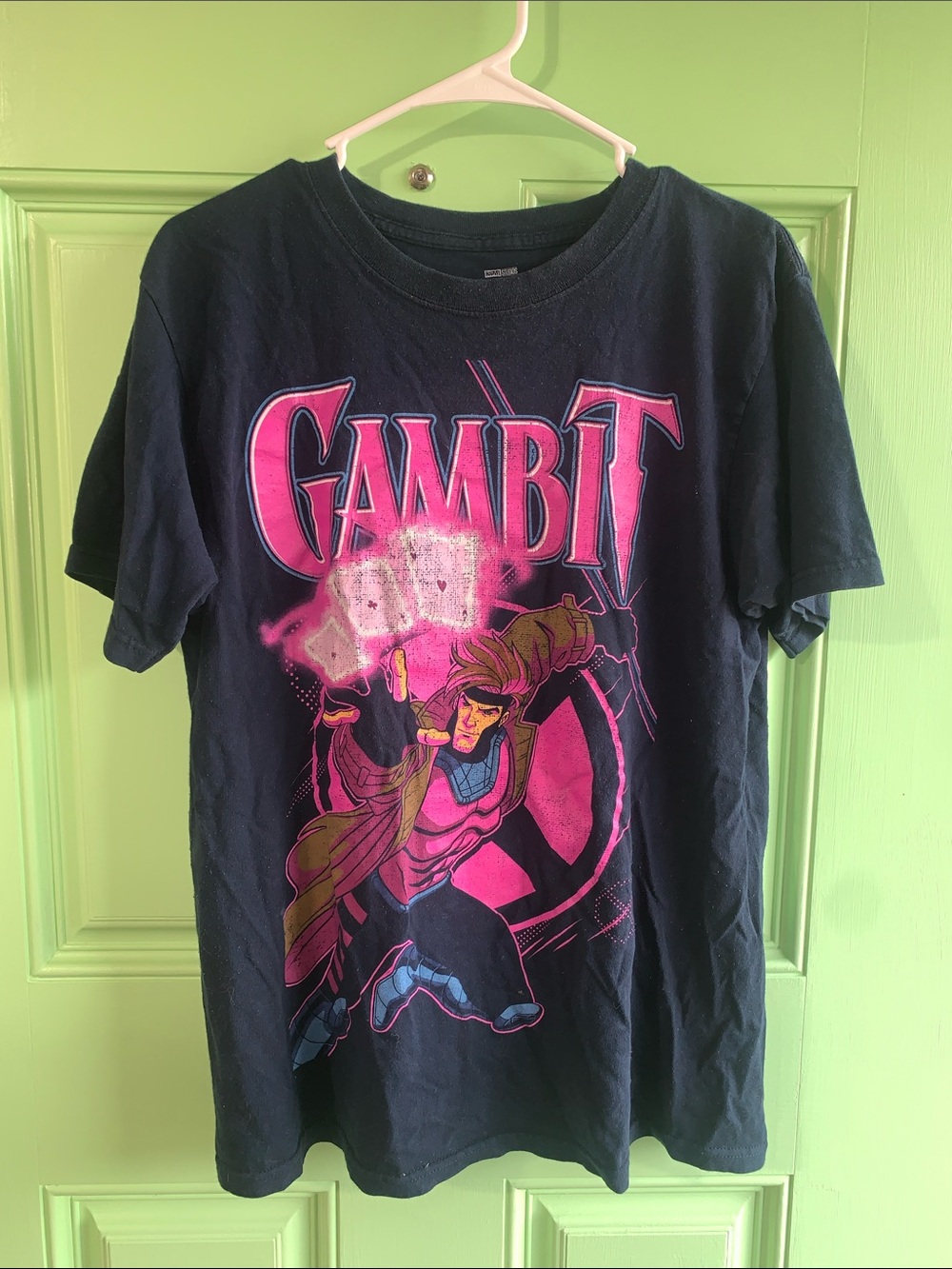 Marvel XMAN Gambit Tshirt - Women’s size Medium 100% Cotton